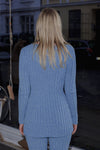 BASERANGE Loulou Cardigan KLOUC-CO-AU23 Blue Mix